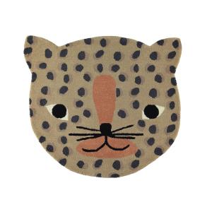 OYOY - Tapis pour enfants, 84 x 94 cm, léopard