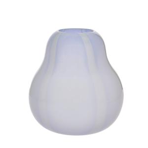 OYOY - Kojo Vase, Ø 19,5 x 20 cm, lavande / blanc