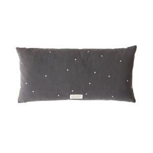 OYOY - Kyoto Coussin, 30 x 60 cm, anthracite