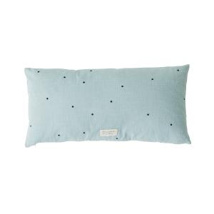 OYOY - Kyoto Coussin, 30 x 60 cm, bleu poussiéreux