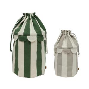 OYOY Mini - Saga Corbeille de rangement, clay / green (lot…