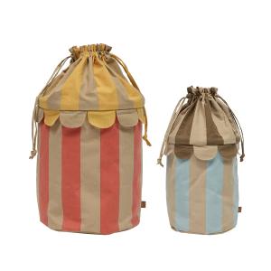 OYOY Mini - Saga Panier de rangement, ice blue / red (lot d…