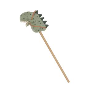 OYOY Mini - Theo Hobby Cheval de bois dinosaure, vert