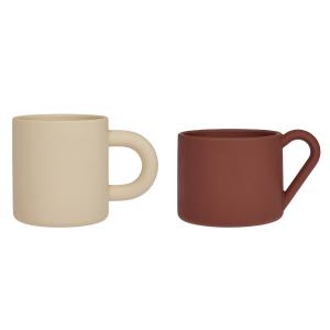 OYOY - Nomu mug, vanilla / nutmeg ( set de 2)