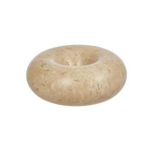 OYOY - Savi Marbre bougeoir, Ø 10 cm, beige