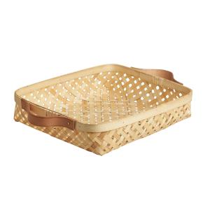 Oyoy - Panier à pain sporta, 30 x 25 cm, bambou naturel