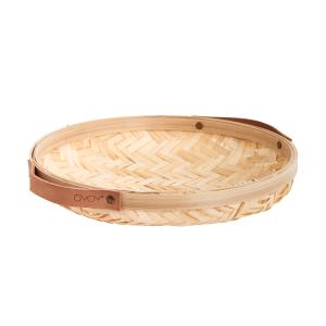 Oyoy - Panier à pain sporta, ø 30 x 5,5 cm, bambou naturel