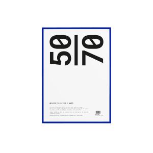 Paper Collective - Cadre photo 50 x 70 cm, pin bleu