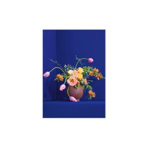 Collectif de papier - Blomst, 30 x 40 cm, bleu