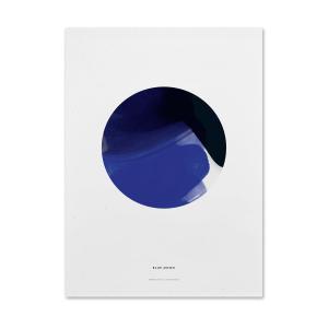 Paper Collective - Poster Blue Moon, 50 x 70 cm