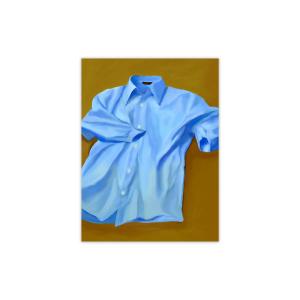 Paper Collective - Blue Shirt Poster , 30 x 40 cm