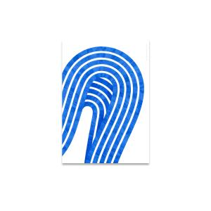 Paper Collective - Entropy Blue 01 Poster, 30 x 40 cm