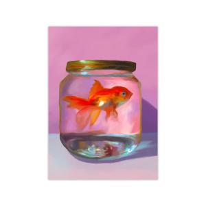 Paper Collective - Fish Poster, 50 x 70 cm