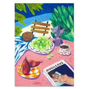 Paper Collective - Modigliani in the Garden Poster, 50 x 70…