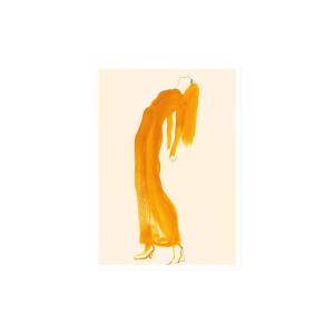 Paper Collective - The Saffron Dress Affiche, 30 x 40 cm