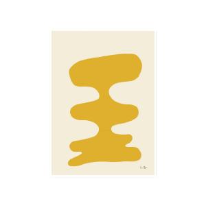 Paper Collective - Soft Yellow Affiche, 50 x 70 cm