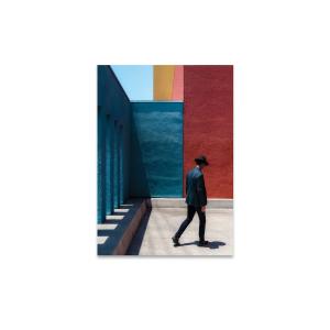 Paper Collective - Primary Spaces Poster, 30 x 40 cm