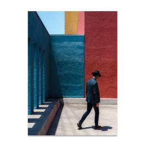 Paper Collective - Primary Spaces Poster, 50 x 70 cm