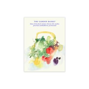 Paper Collective - The Garden Basket Poster, 30 x 40 cm