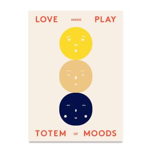 Paper Collective - Totem of Moods Poster, 50 x 70 cm