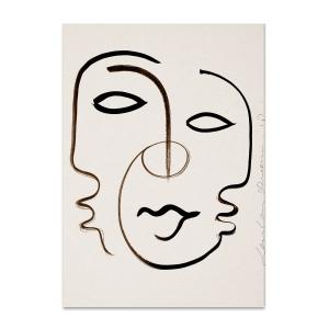 Paper collective - We are one affiche, 50 x 70 cm