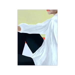 Paper Collective - White Shirt Poster, 50 x 70 cm