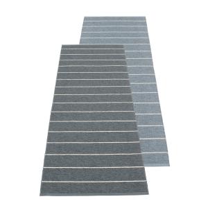 Pappelina - tapis carl réversible, 70 x 180 cm, granit / te…