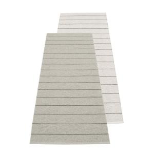 Pappelina - tapis carl réversible, 70 x 180 cm, gris chaud…