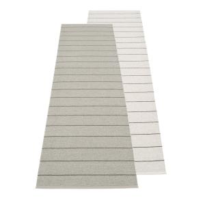 Pappelina - tapis carl réversible, 70 x 270 cm, gris chaud…