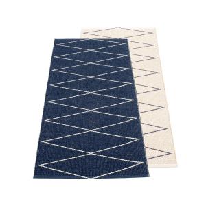 Pappelina - Max tapis réversible, 70 x 160 cm, bleu foncé /…