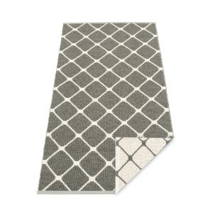 Pappelina - Rex tapis réversible, 70 x 160 cm, charbon de b…