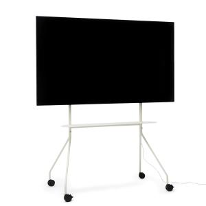 Pedestal - Moon Pro Support TV, 40 - 75 pouces, pearl