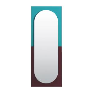 Petite Friture - Wander Miroir, 67 x 176 cm, émeraude / cer…