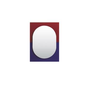 Petite Friture - Wander Miroir, 67 x 90 cm, violet / rouge-…