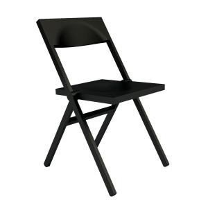 Alessi - Chaise pliante Alessi Piana, noir