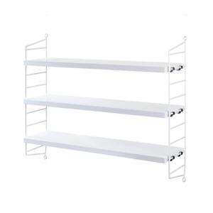 String - Pocket Étagère murale, blanc / blanc