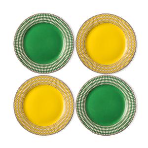 Pols Potten - Chess Assiette, Ø 19,3 cm, émaillée mate, ver…
