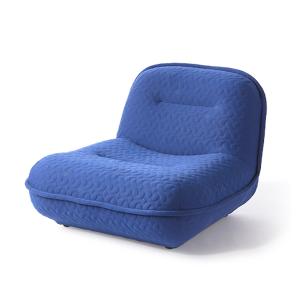 Pols Potten - Puff x ByBorre Fauteuil lounge, Swell, bleu f…