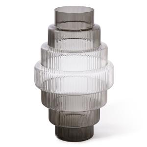 Pols Potten - Steps Vase XXL, gris foncé