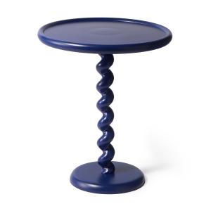 Pols Potten - Twister Table d'appoint, bleu profond