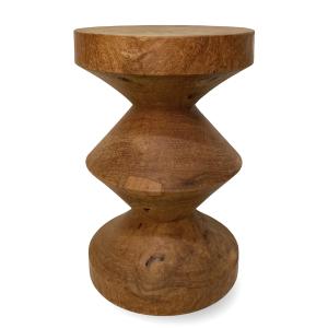 Pols Potten - Zig Zag Tabouret, cognac