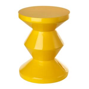 Pols Potten - Zig Zag Tabouret, jaune