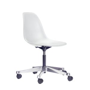 Vitra -  Chaise Chaise Eames Plastic Side  PSCC, blanc (rou…