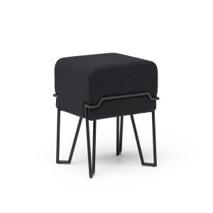 Puik - Bokk Tabouret H 46 cm, noir / noir