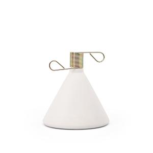 Puik - Conic Bougeoir, blanc