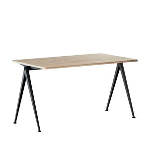 HAY - Pyramid bureau, 140 x 75 cm, chêne mat / noir