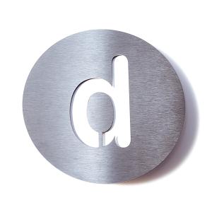 Radius Design - Numéro de maison d, blanc