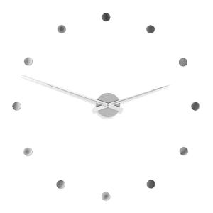Radius Design - Horloge murale Flexible, acier inoxydable