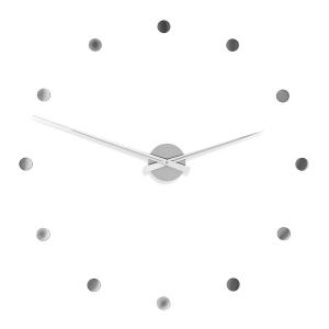 Radius Design - Horloge murale Flexible, acier inoxydable