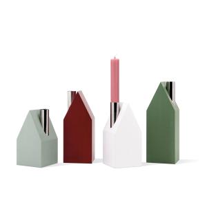 Remember - Maisons de bougies (lot de 4)